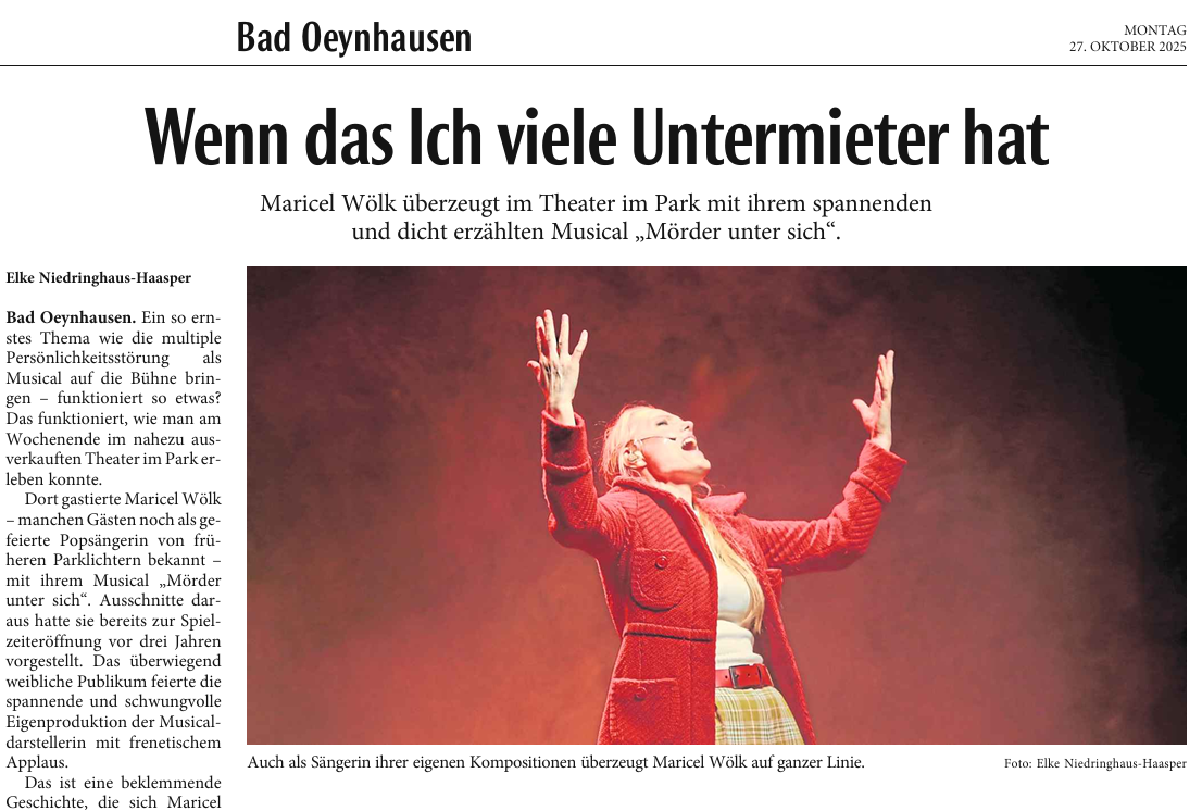 Bad Oyenhausen Mörder unter sich